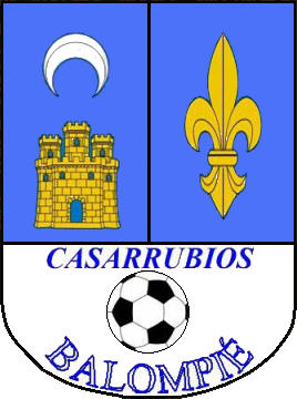 Escudo de C.D.E. CASARRUBIOS BALOMPIÉ (CASTILLA-LA MANCHA)