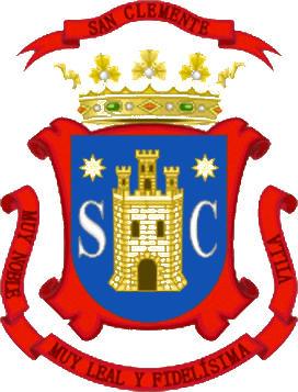 Escudo de E.M.F. A.D. SAN CLEMENTE (CASTILLA-LA MANCHA)