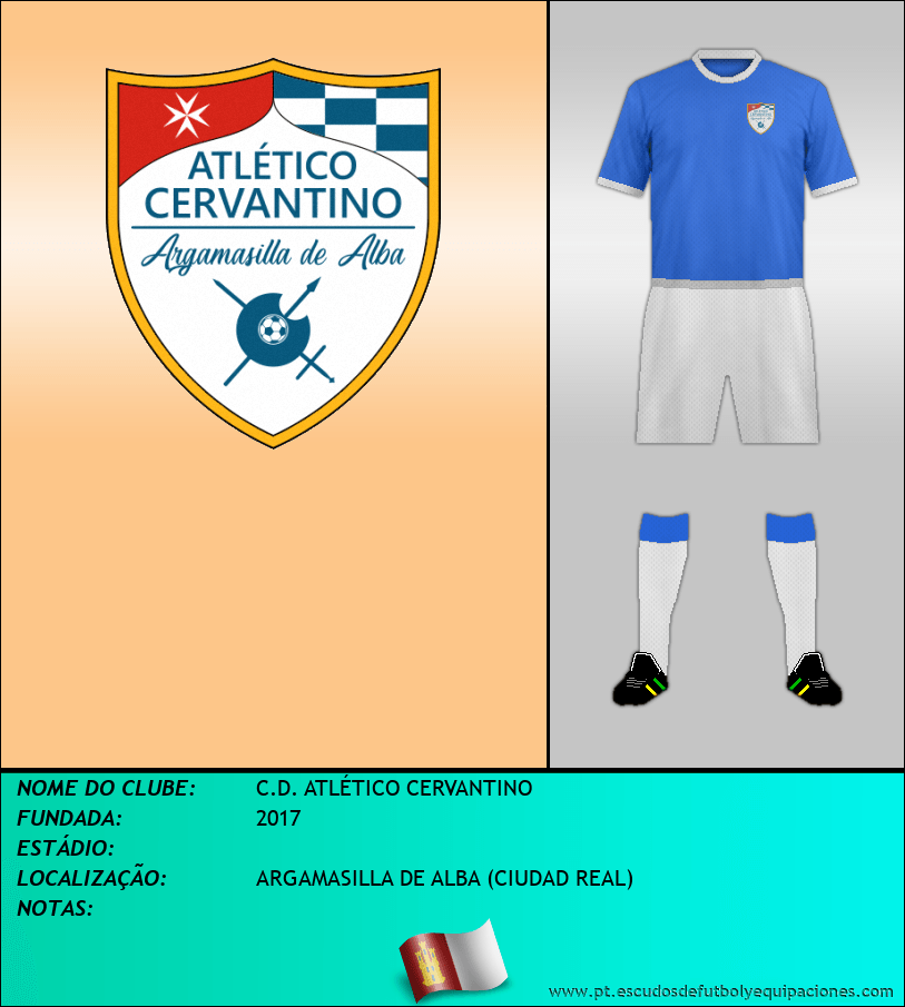 Escudo de C.D. ATLÉTICO CERVANTINO