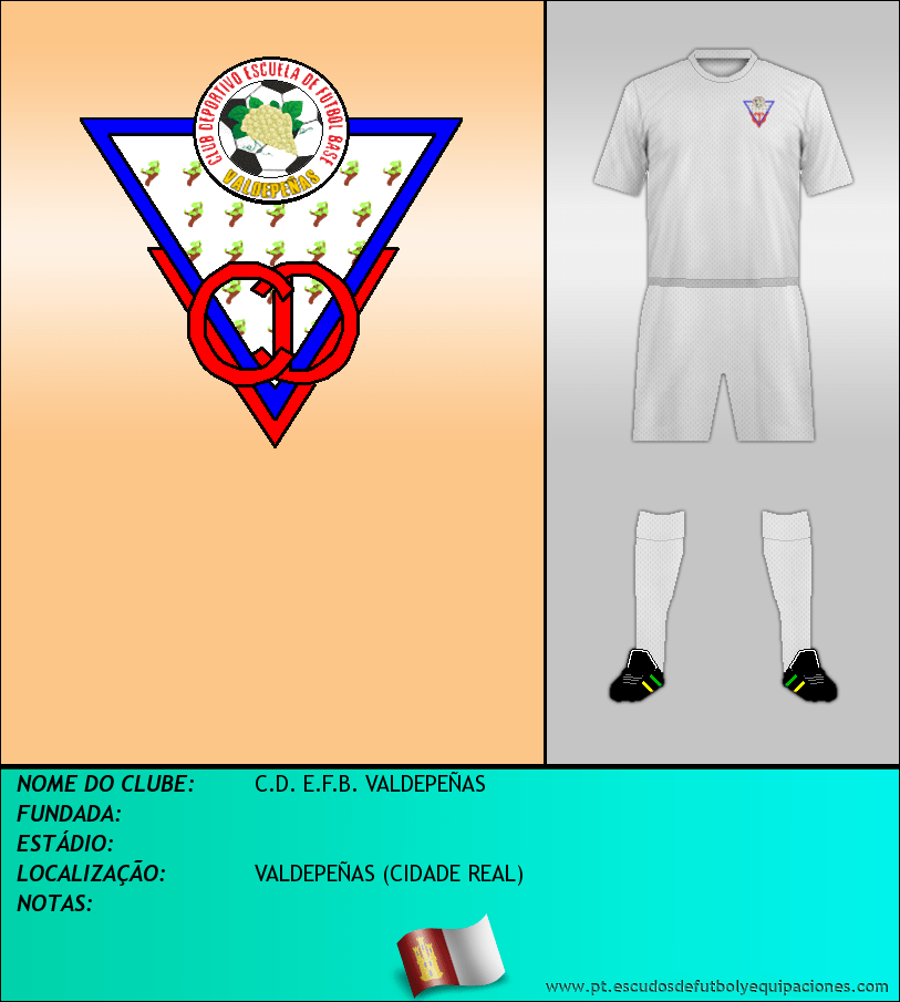 Escudo de C.D. E.F.B. VALDEPEÑAS