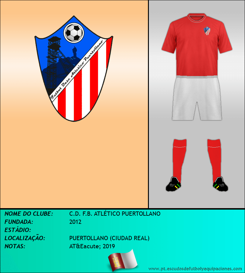 Escudo de C.D. F.B. ATLÉTICO PUERTOLLANO