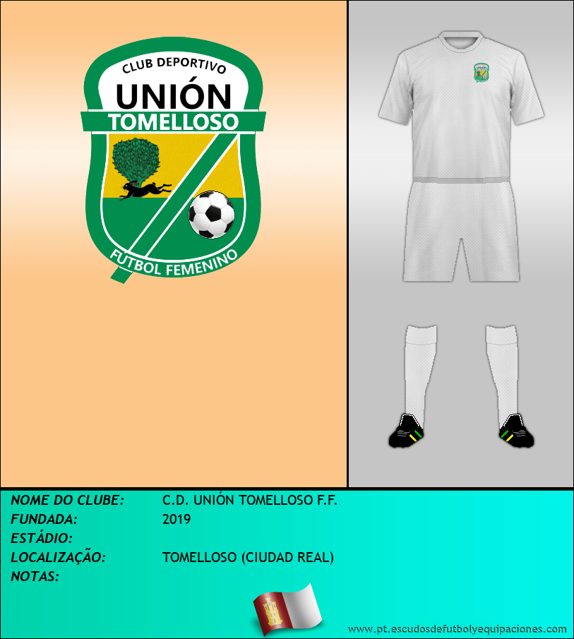 Escudo de C.D. UNIÓN TOMELLOSO F.F.