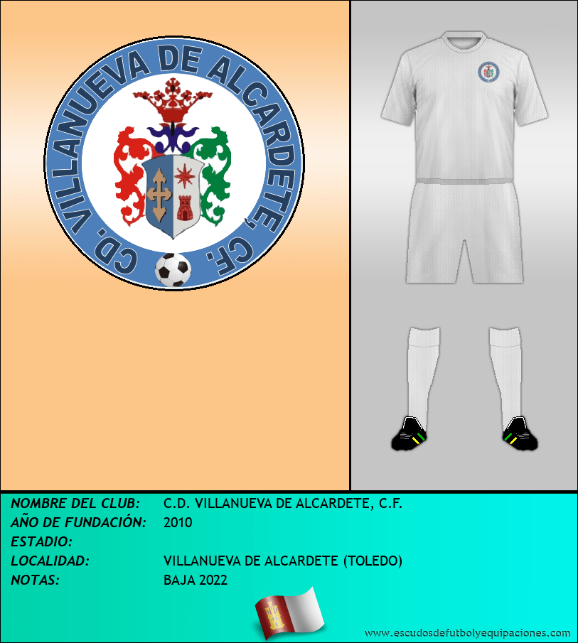 Escudo de C.D. VILLANUEVA DE ALCARDETE, C.F.
