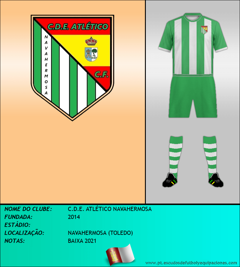 Escudo de C.D.E. ATLÉTICO NAVAHERMOSA
