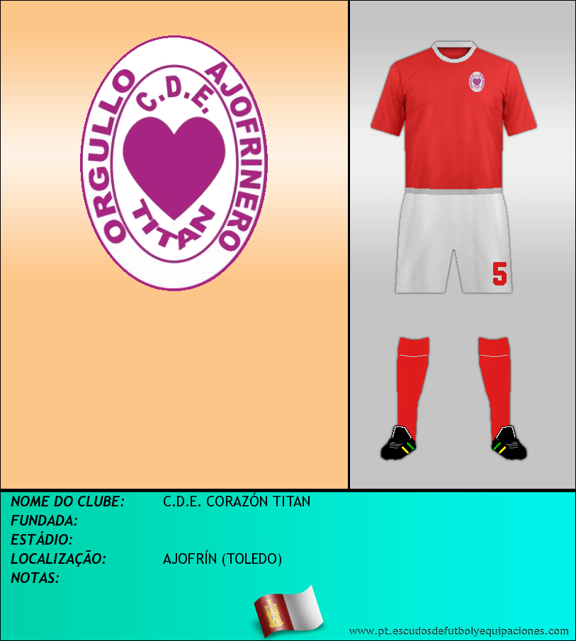 Escudo de C.D.E. CORAZÓN TITAN