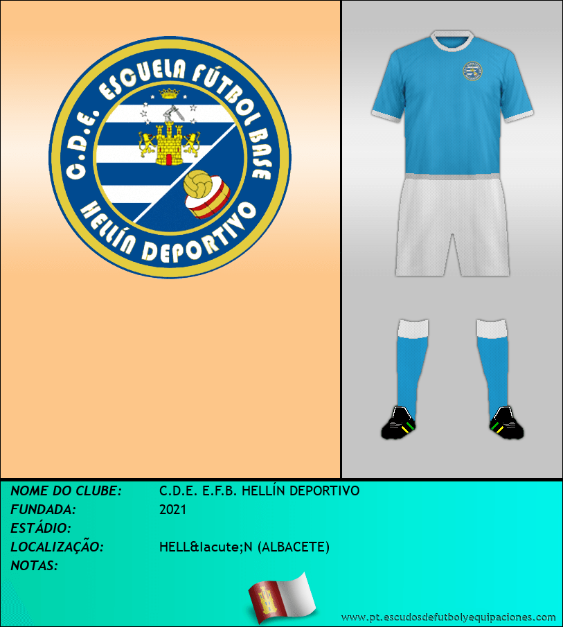 Escudo de C.D.E. E.F.B. HELLÍN DEPORTIVO