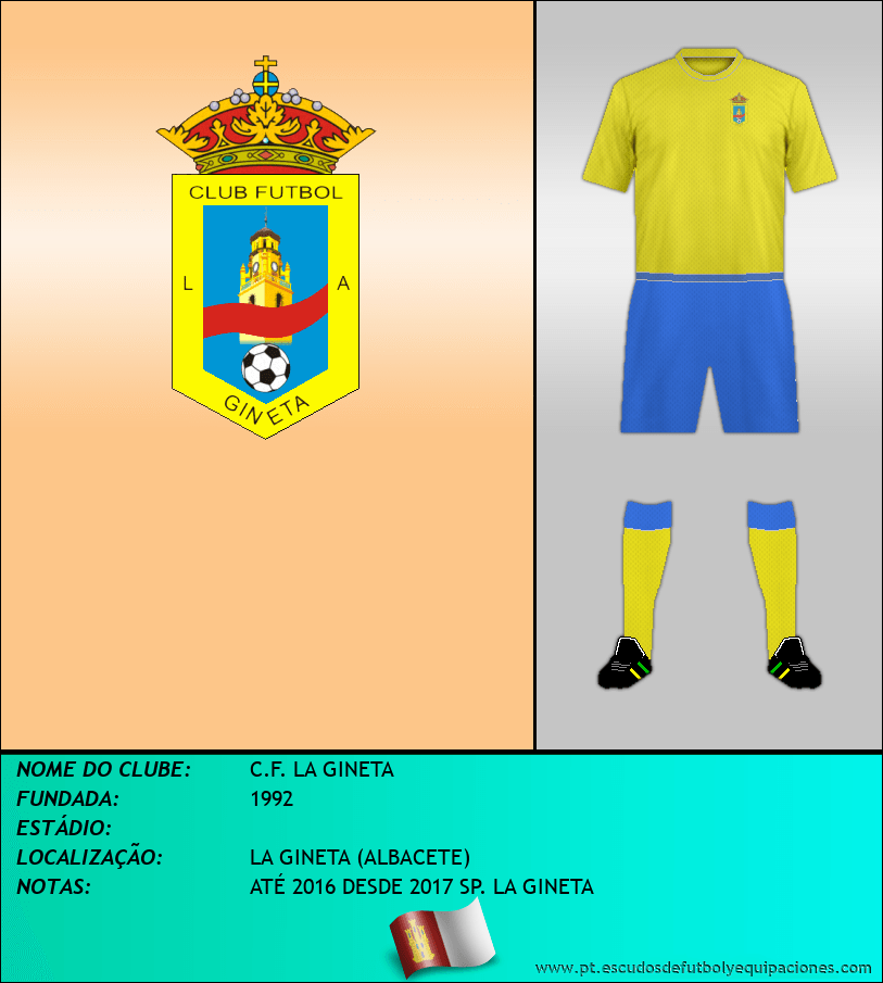 Escudo de C.F. LA GINETA