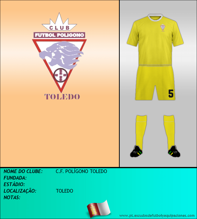 Escudo de C.F. POLÍGONO TOLEDO