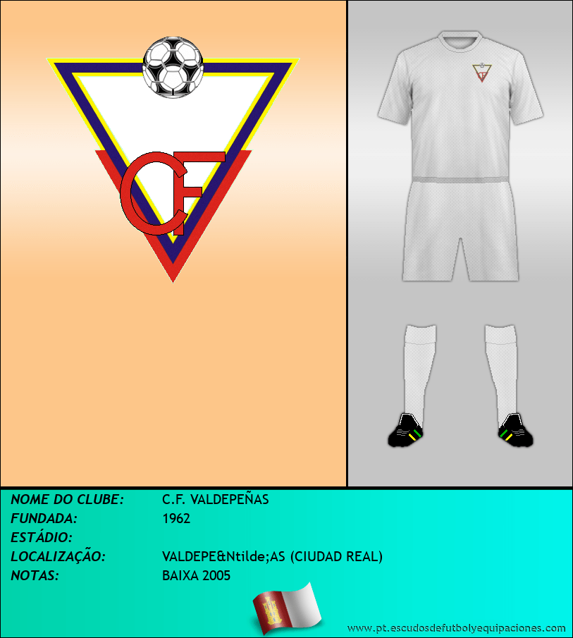 Escudo de C.F. VALDEPEÑAS