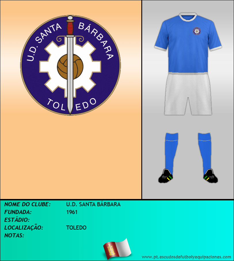 Escudo de U.D. SANTA BÁRBARA