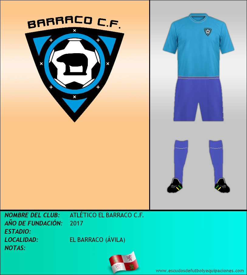 Escudo de ATLÉTICO EL BARRACO C.F.