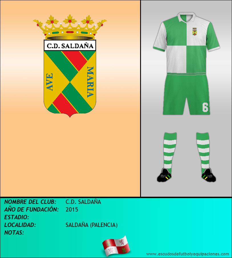 Escudo de C.D. SALDAÑA