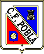 Escudo de C.F. LA POBLA