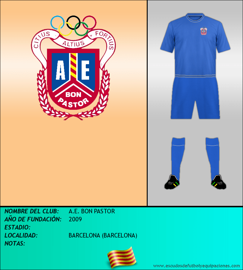 Escudo de A.E. BON PASTOR