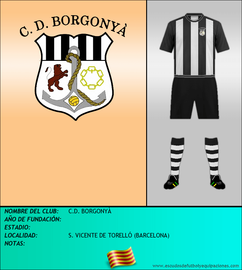 Escudo de C.D. BORGONYÀ