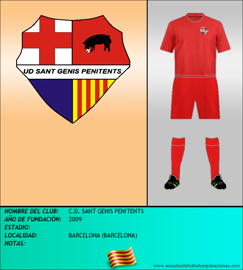 Escudo de C.D. SANT GENIS PENITENTS