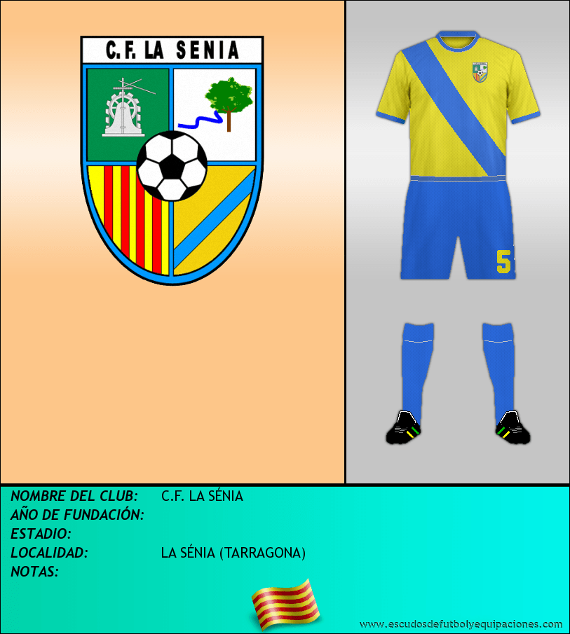 Escudo de C.F. LA SÉNIA