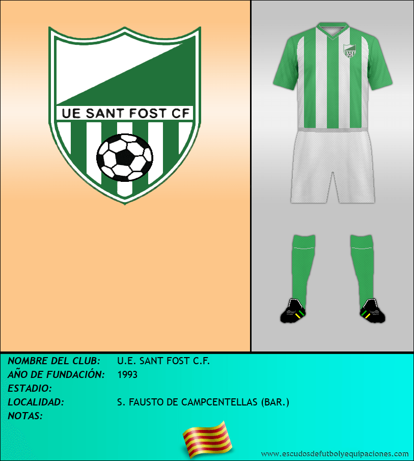 Escudo de U.E. SANT FOST C.F.