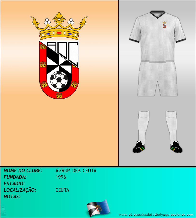 Escudo de AGRUP. DEP. CEUTA