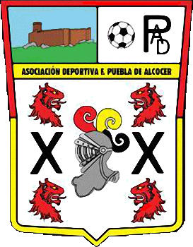 Escudo de A.D. PUEBLA DE ALCOCER (EXTREMADURA)