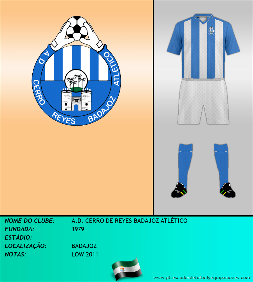 Escudo de A.D. CERRO DE REYES BADAJOZ ATLÉTICO