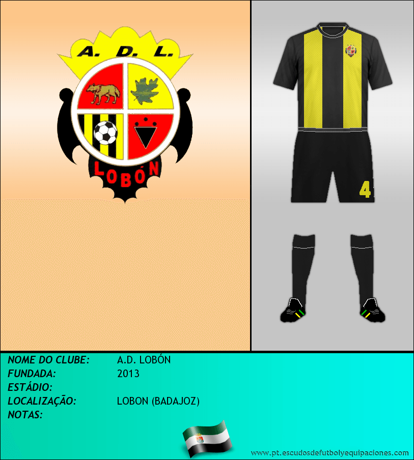 Escudo de A.D. LOBÓN