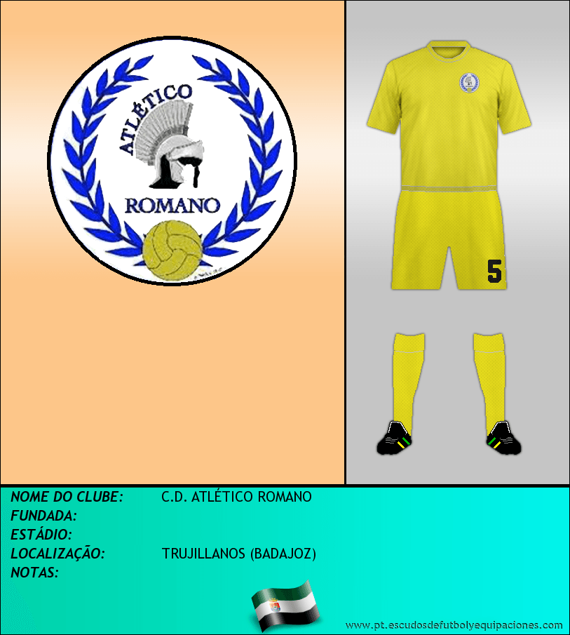 Escudo de C.D. ATLÉTICO ROMANO