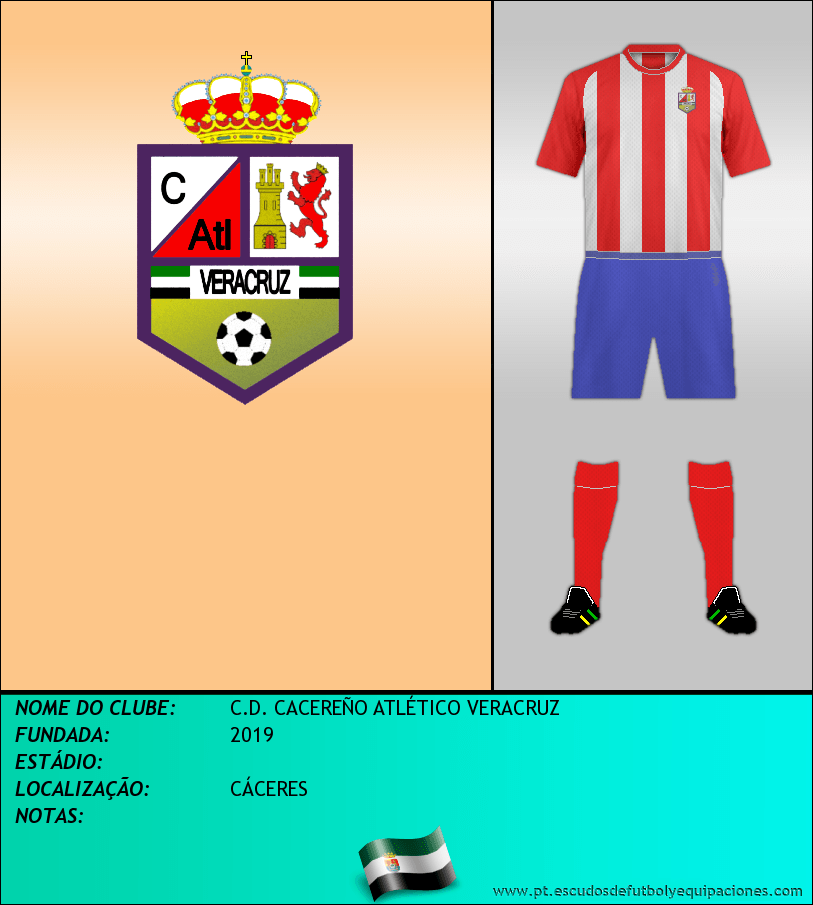 Escudo de C.D. CACEREÑO ATLÉTICO VERACRUZ