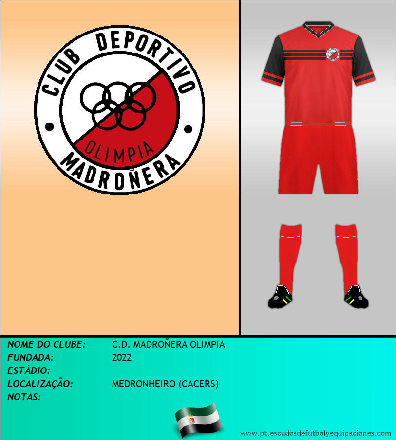 Escudo de C.D. MADROÑERA OLIMPIA
