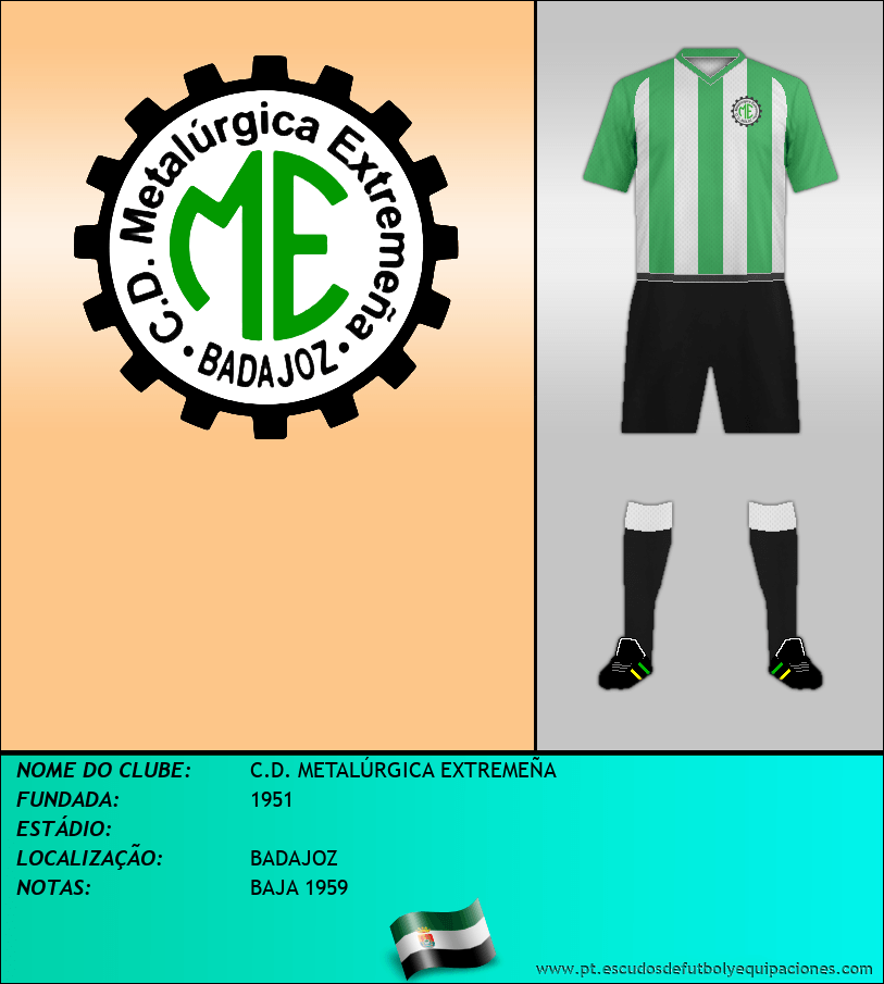 Escudo de C.D. METALÚRGICA EXTREMEÑA
