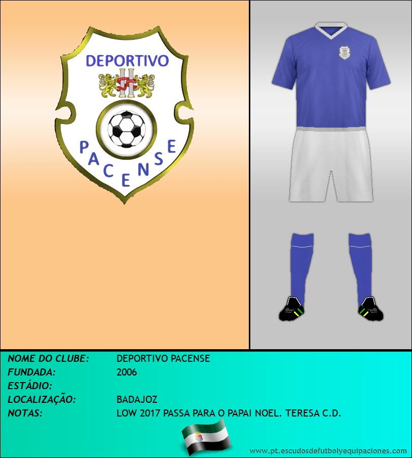 Escudo de DEPORTIVO PACENSE