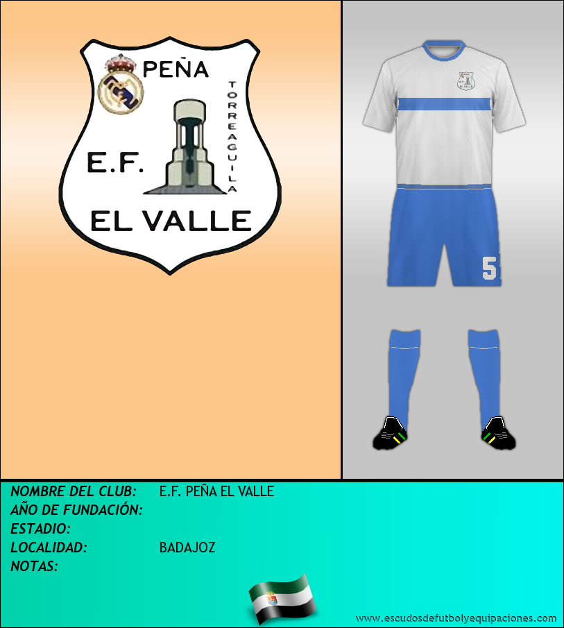 Escudo de E.F. PEÑA EL VALLE