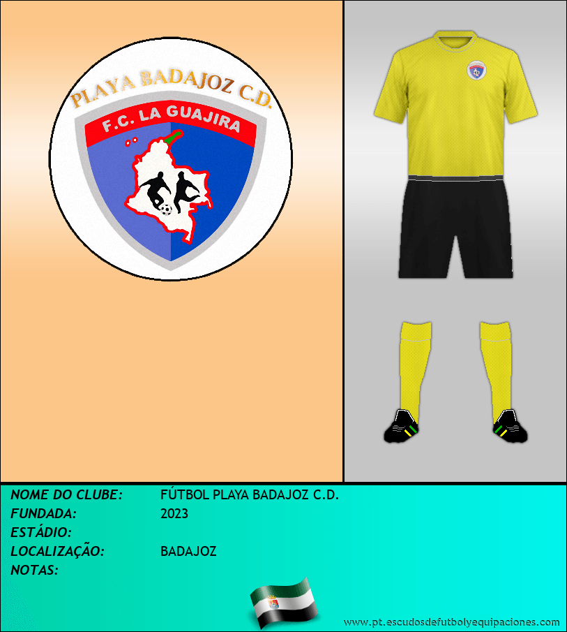 Escudo de FÚTBOL PLAYA BADAJOZ C.D.