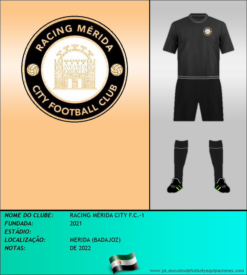Escudo de RACING MÉRIDA CITY F.C.-1