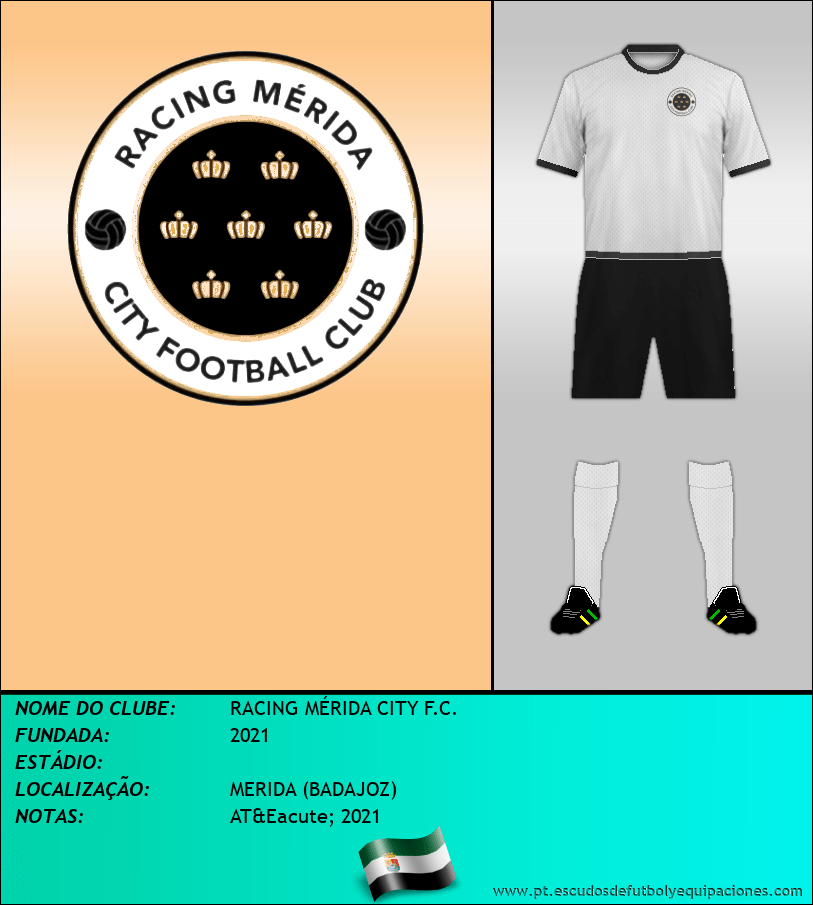 Escudo de RACING MÉRIDA CITY F.C.
