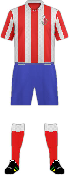 Equipación ATLÉTICO BALDRANES