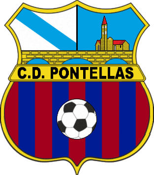 Escudo de C.D. PONTELLAS (GALIZA)