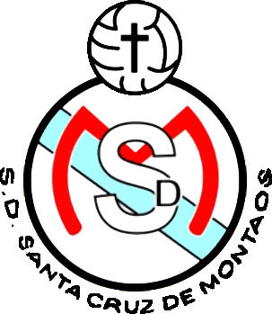 Escudo de S.D. STA. CRUZ DE MONTAOS (GALIZA)