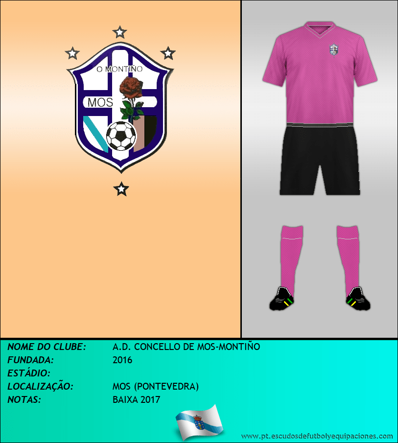 Escudo de A.D. CONCELLO DE MOS-MONTIÑO