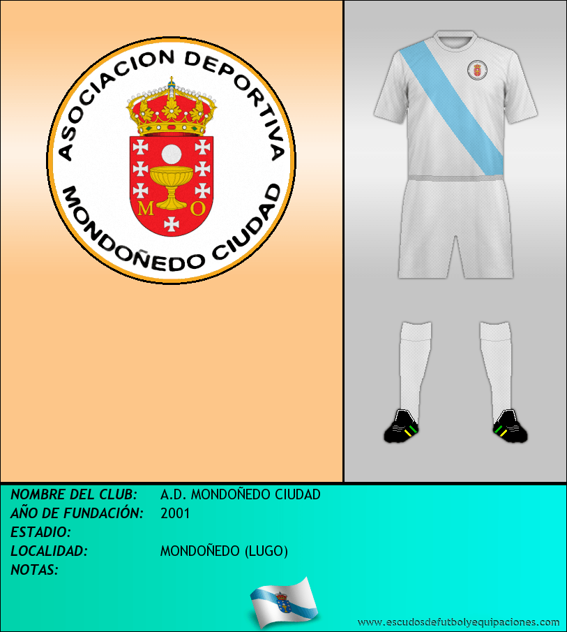 Escudo de A.D. MONDOÑEDO CIUDAD