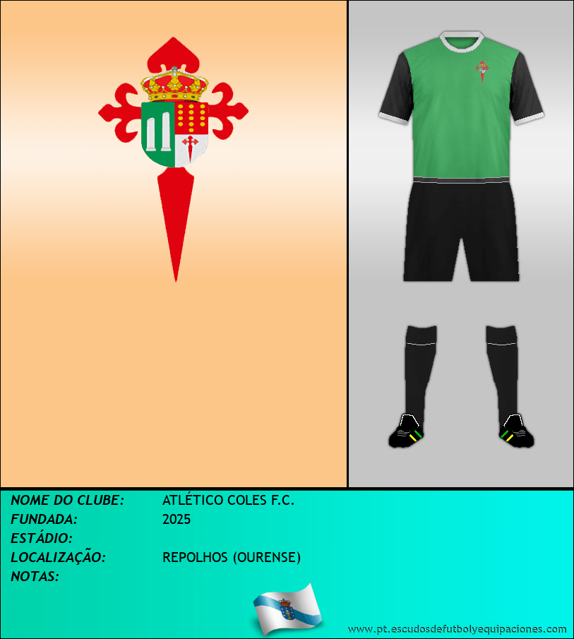 Escudo de ATLÉTICO COLES F.C.