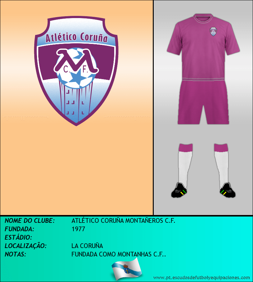Escudo de ATLÉTICO CORUÑA MONTAÑEROS C.F.