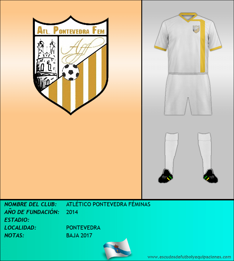 Escudo de ATLÉTICO PONTEVEDRA FÉMINAS