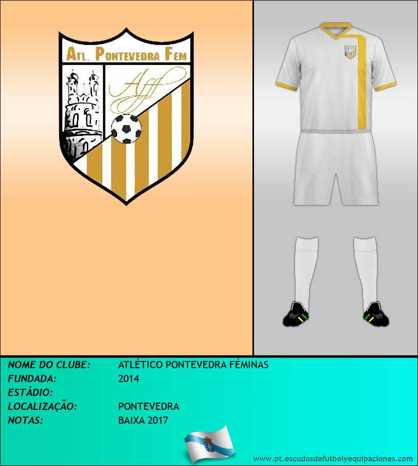 Escudo de ATLÉTICO PONTEVEDRA FÉMINAS