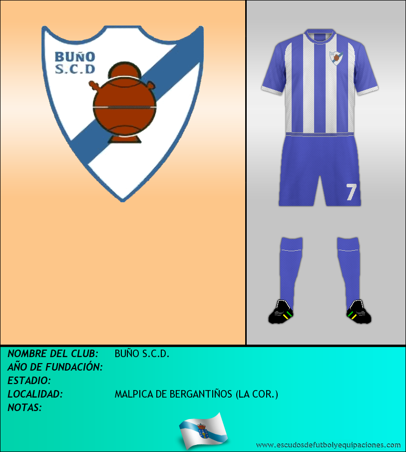 Escudo de BUÑO S.C.D.