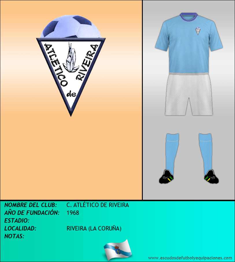 Escudo de C. ATLÉTICO DE RIVEIRA