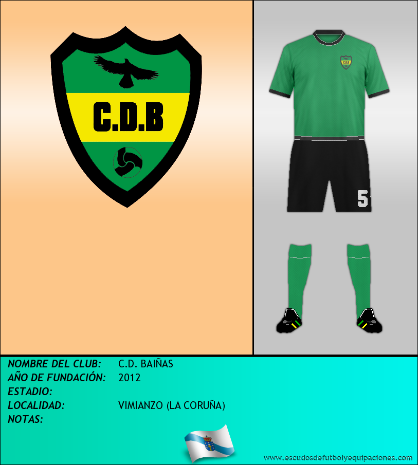Escudo de C.D. BAIÑAS