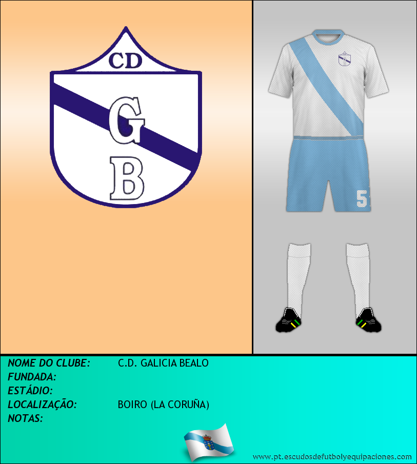 Escudo de C.D. GALICIA BEALO