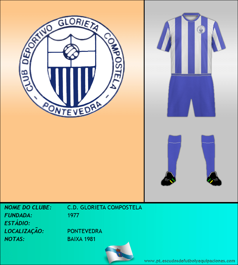 Escudo de C.D. GLORIETA COMPOSTELA