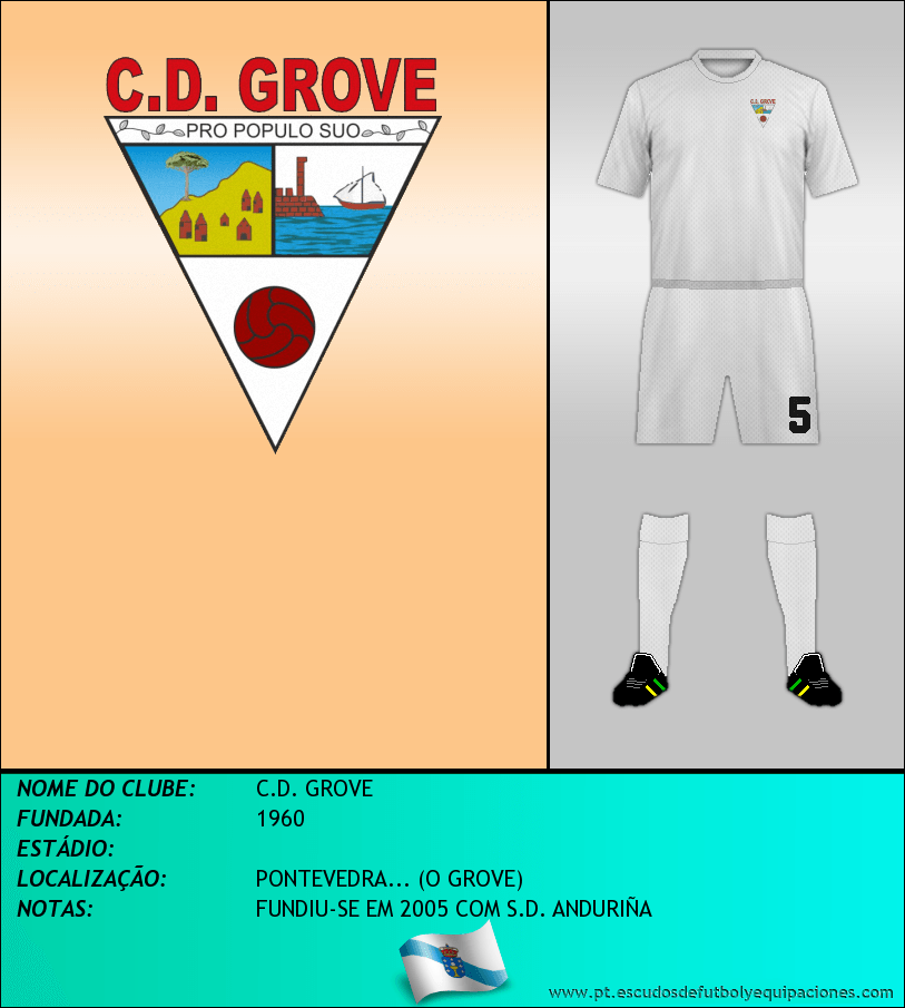 Escudo de C.D. GROVE